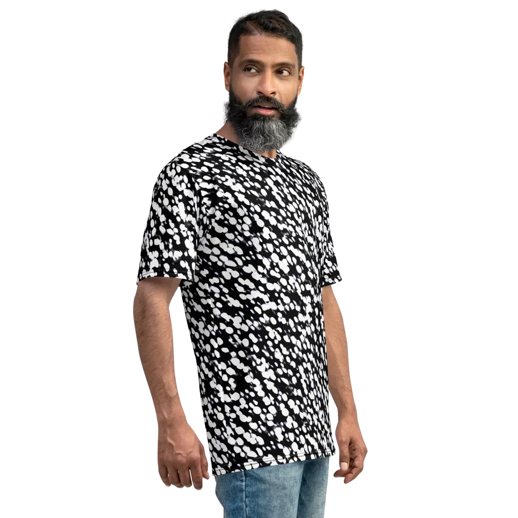 Inkstone Drift on Men's Crew Neck T-Shirt — Right