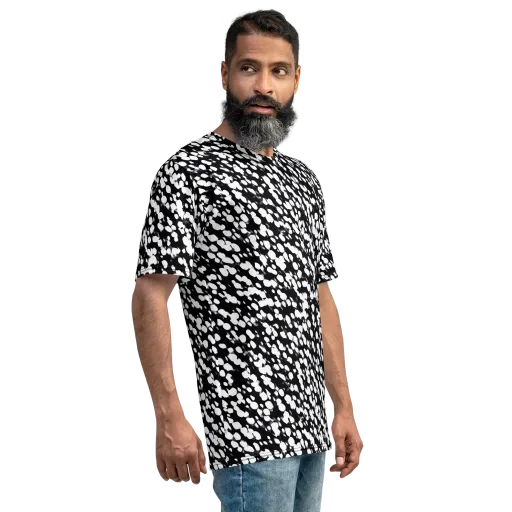 Inkstone Drift on a Men's Crew Neck T-Shirt