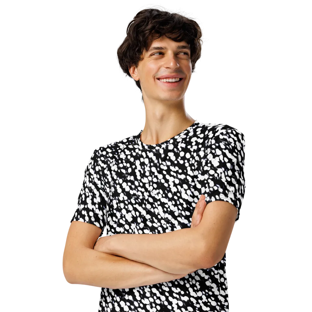 Inkstone Drift on Men's Crew Neck T-Shirt — Left Front