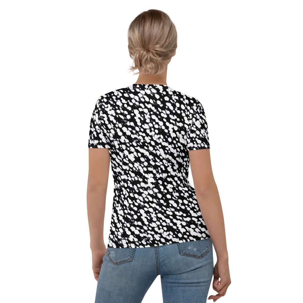 Inkstone Drift on Women's Crew Neck T-Shirt — Back