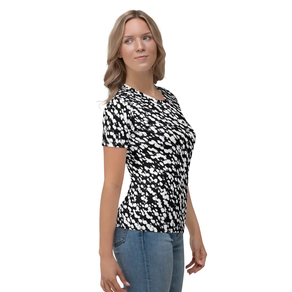 Inkstone Drift on Women's Crew Neck T-Shirt — Right