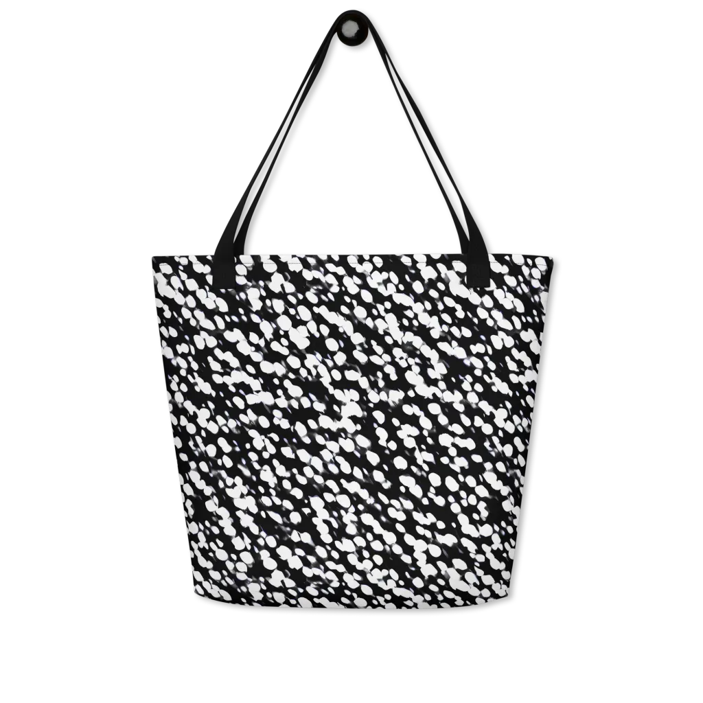 Inkstone Drift on Large Tote Bag W/ Pocket — Front
