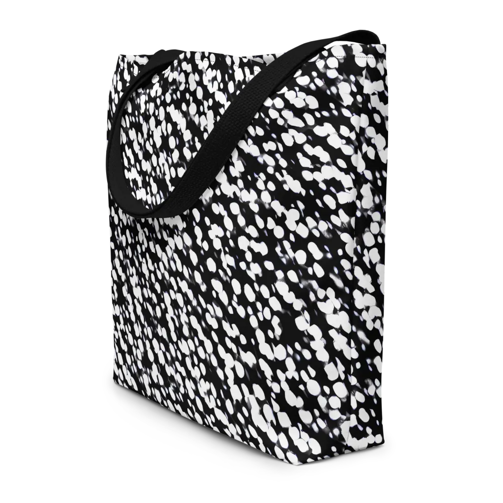 Inkstone Drift on Large Tote Bag W/ Pocket — Front