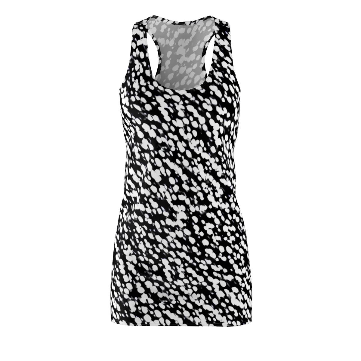 Inkstone Drift on Racerback Dress — Front