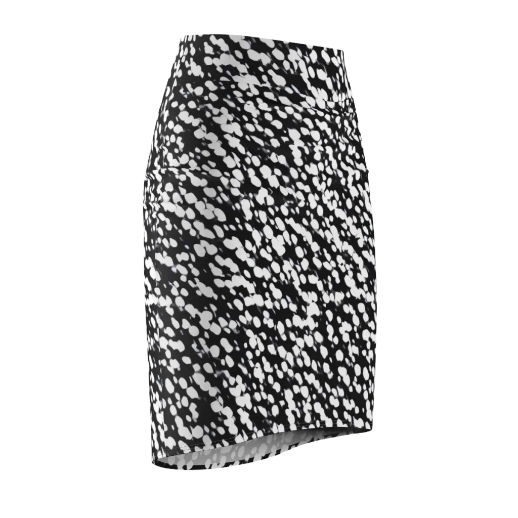 Inkstone Drift on Pencil Skirt — Front Side