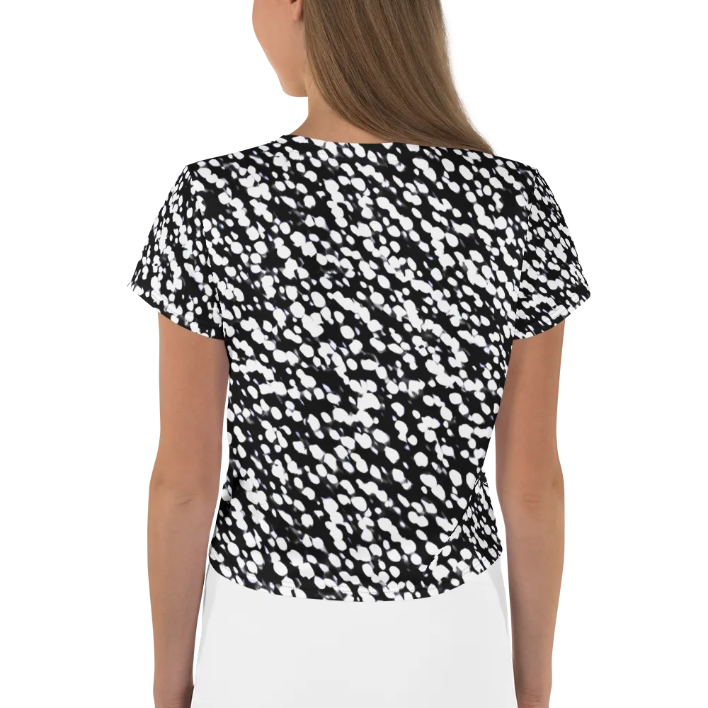 Inkstone Drift on Crop Tee — Back