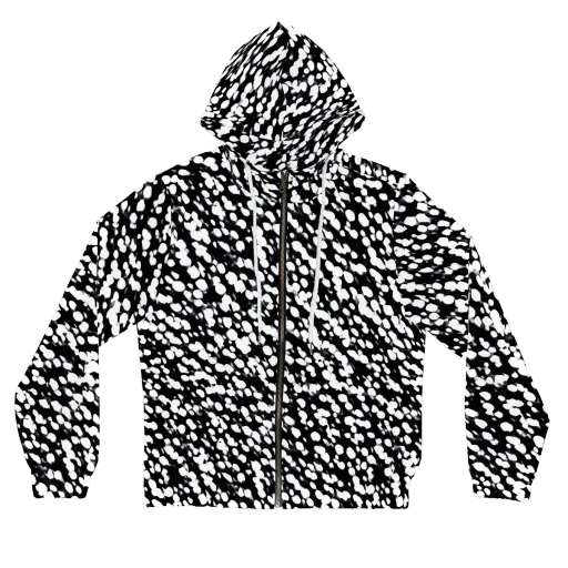 Inkstone Drift on a Women's Full-Zip Hoodie