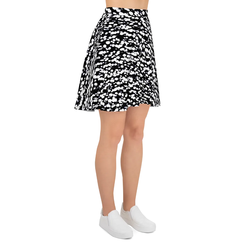 Inkstone Drift on Skater Skirt — Right