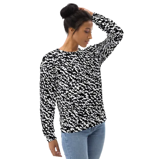 Inkstone Drift on a Sweatshirt