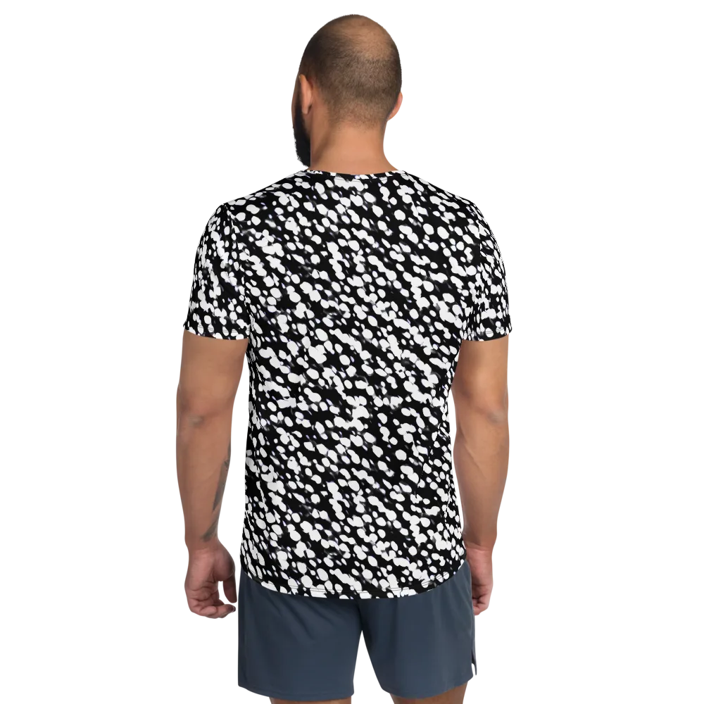 Inkstone Drift on Men's Athletic T-Shirt — Back