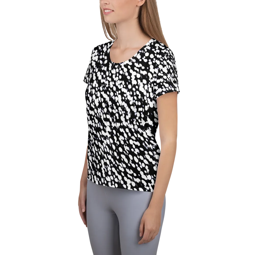 Inkstone Drift on Women's Athletic T-Shirt — Left
