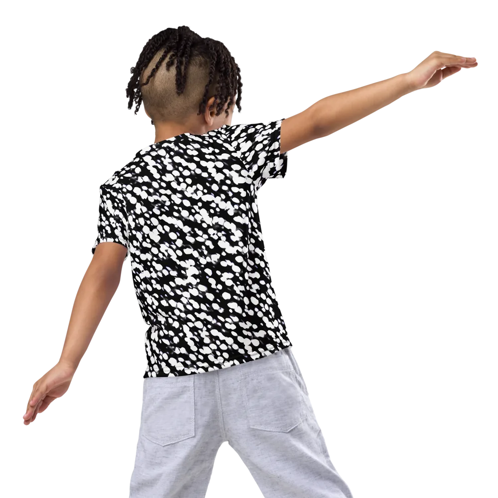 Inkstone Drift on Kids Crew Neck T-Shirt — Back