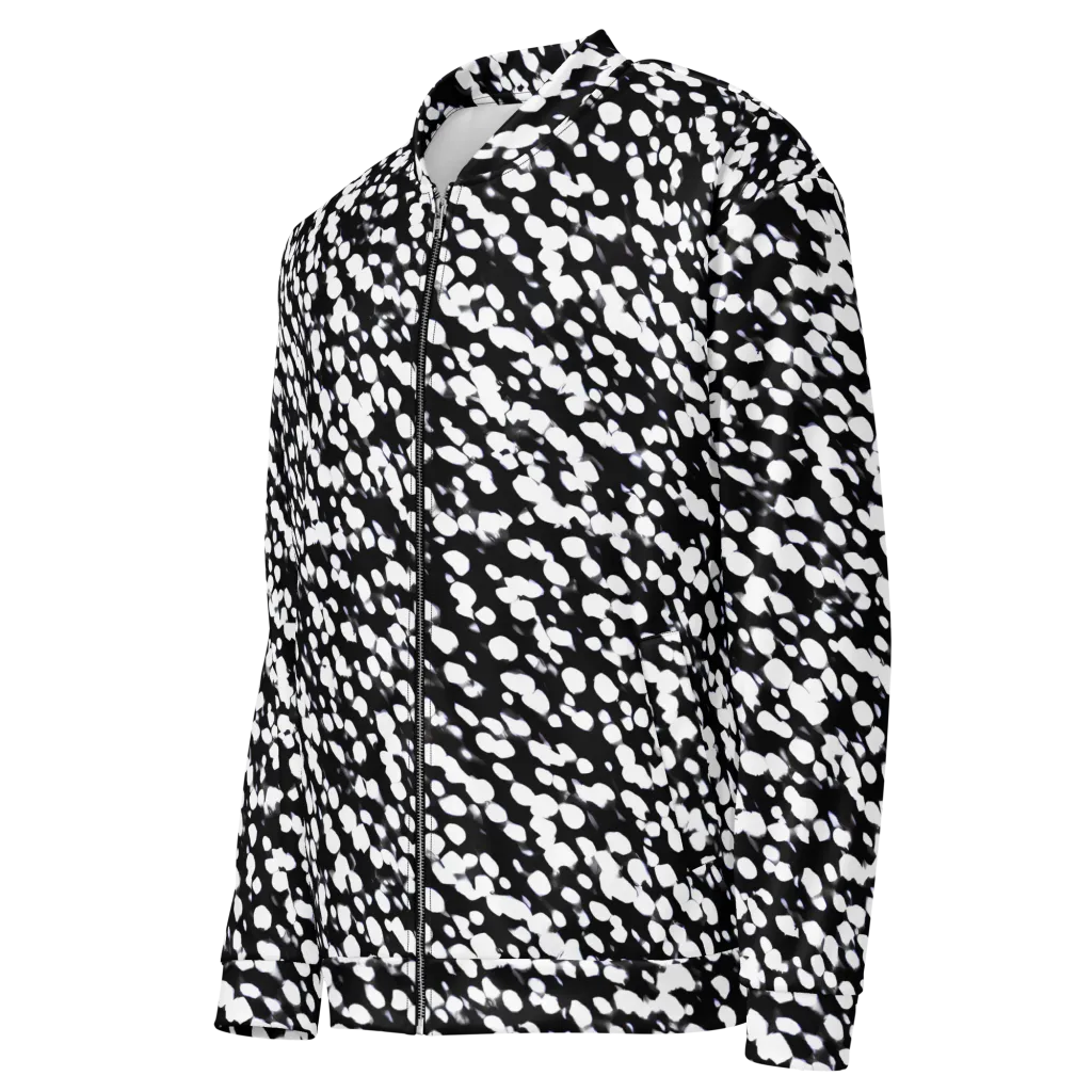 Inkstone Drift on Bomber Jacket — Left Front