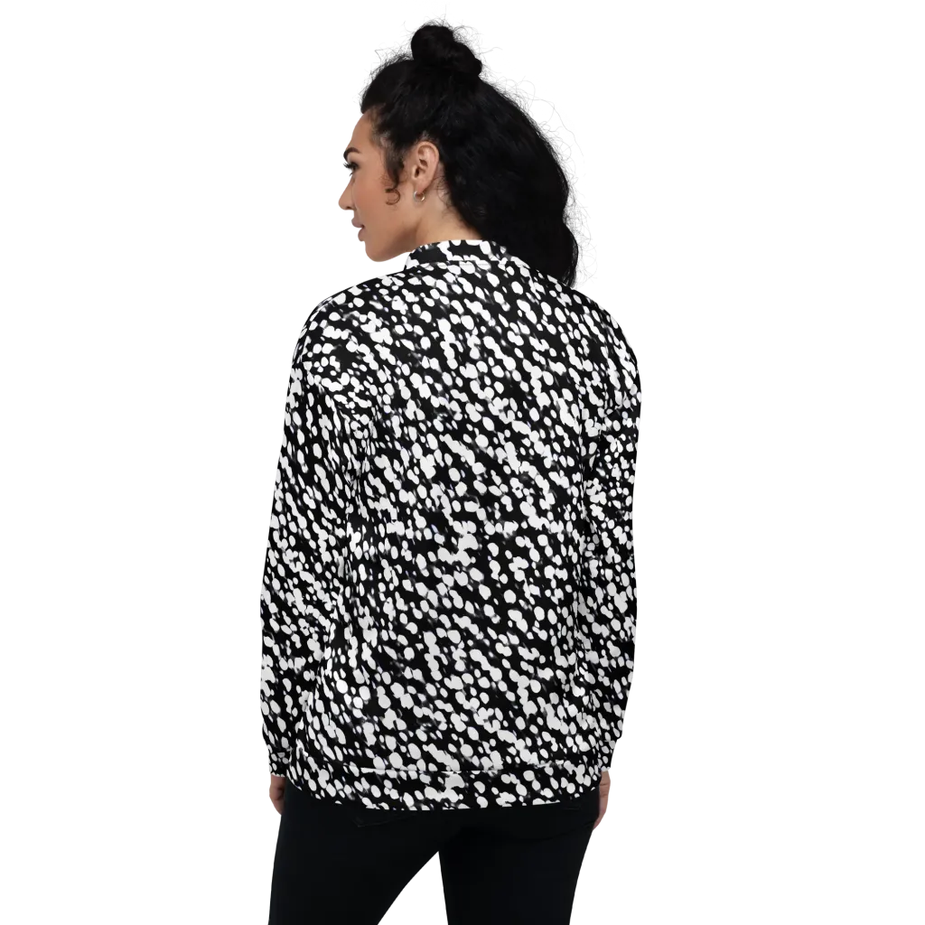 Inkstone Drift on Bomber Jacket — Back