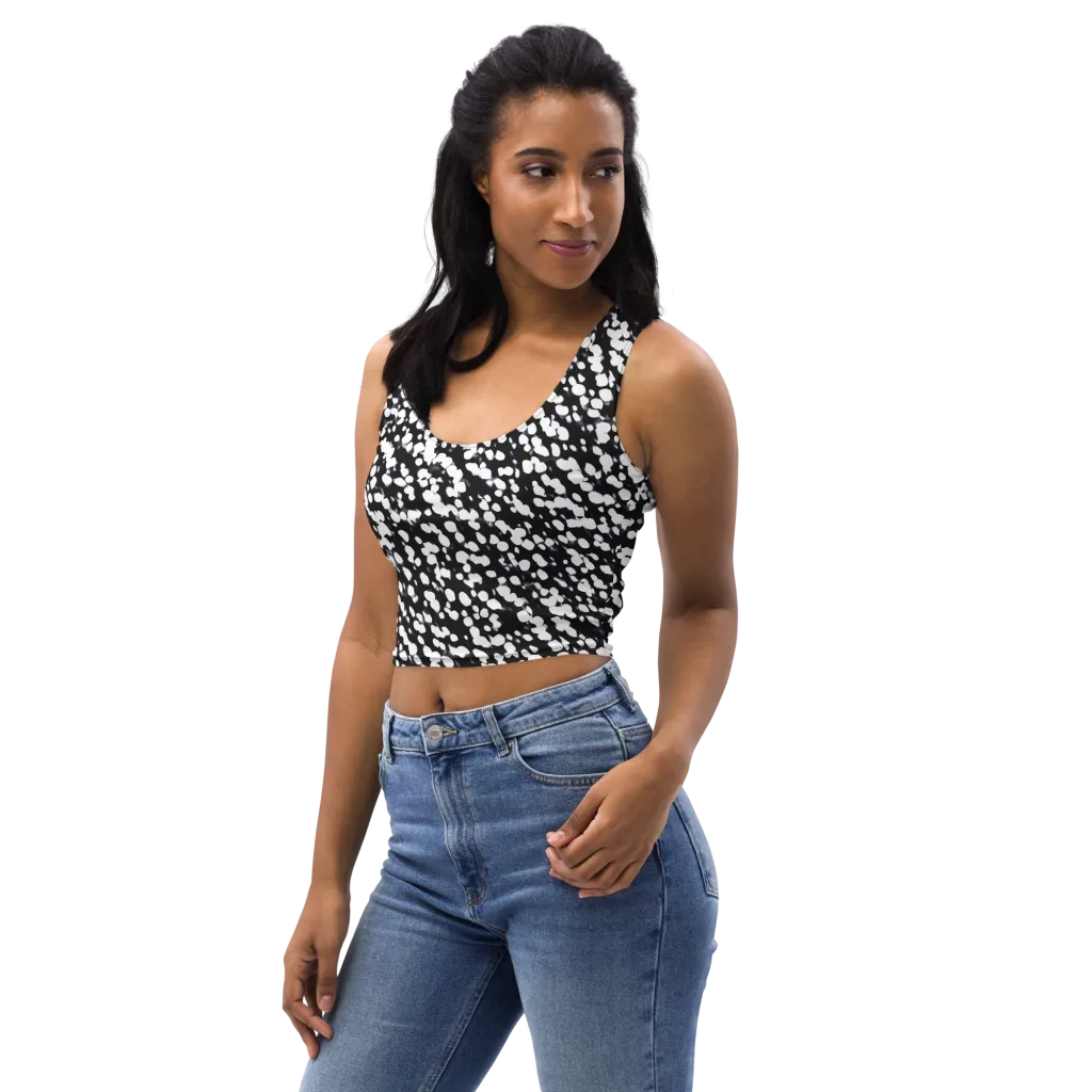 Inkstone Drift on Crop Top — Left Front