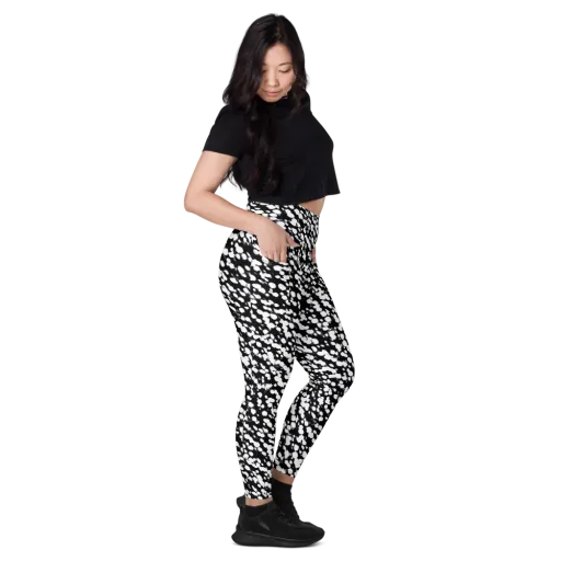 Inkstone Drift on a Leggings with Pockets