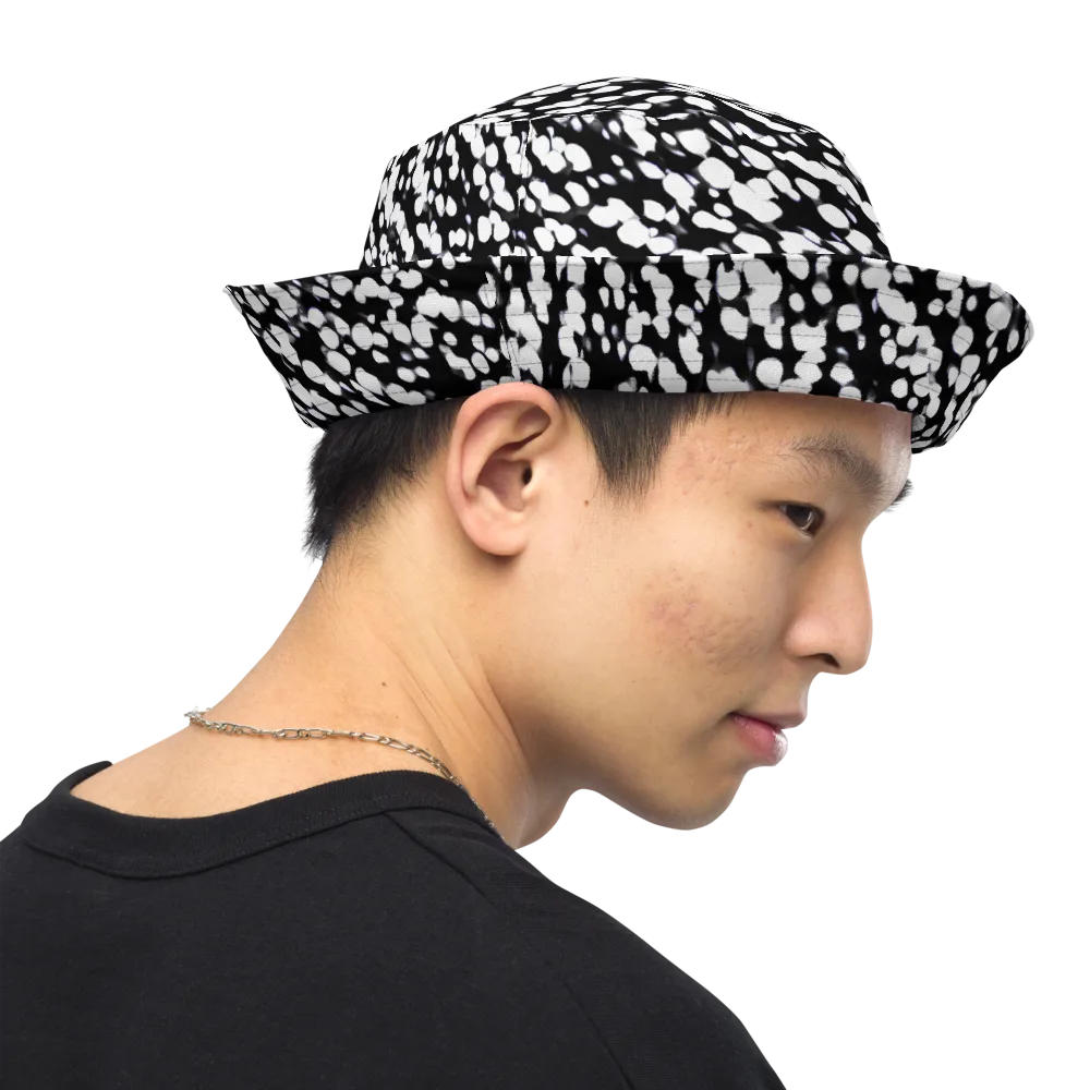 Inkstone Drift on Reversible Bucket Hat — Right Outside