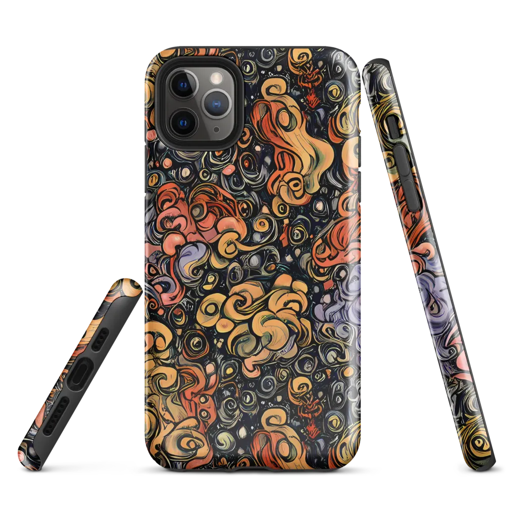 Psychedelic Brocade on Tough Case for iPhone® — Front