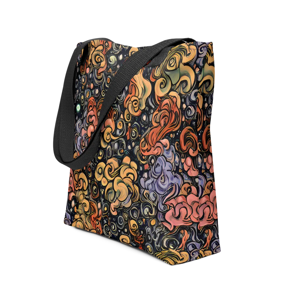 Psychedelic Brocade on Tote Bag — Front