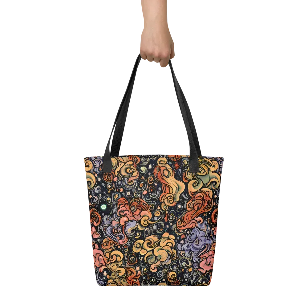 Psychedelic Brocade on Tote Bag — Front