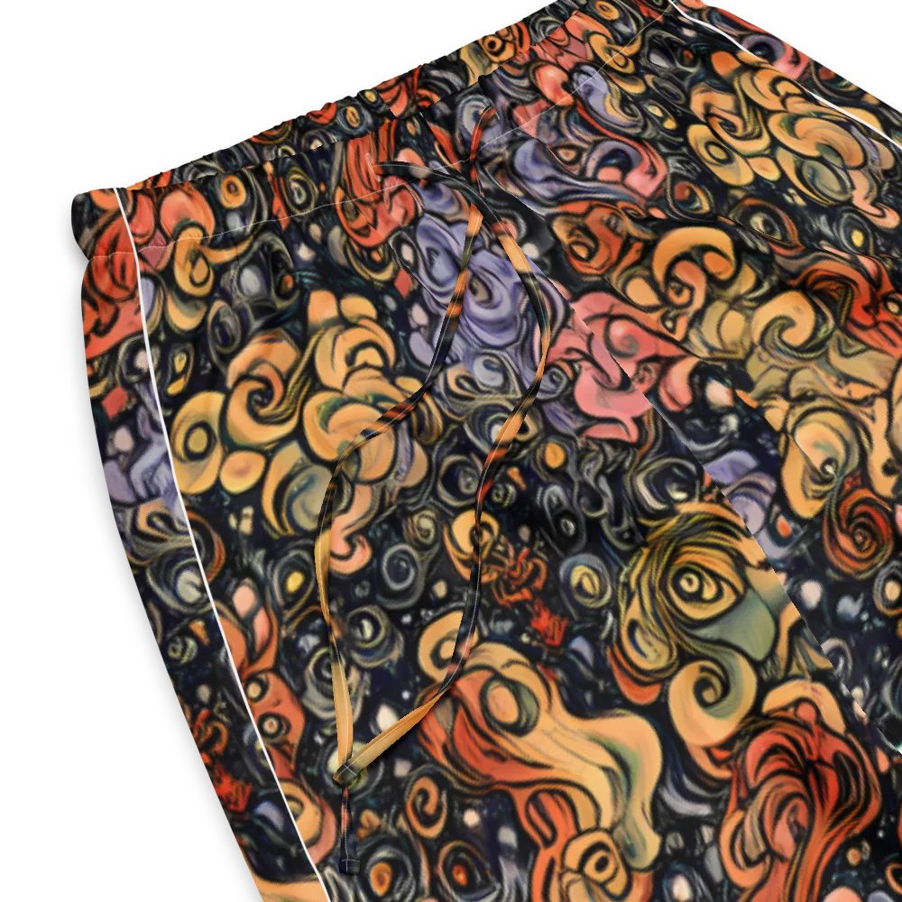 Psychedelic Brocade on Women's Pajama Pants — Product details