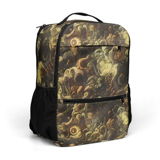 Ochre Undertow on a Utility Backpack
