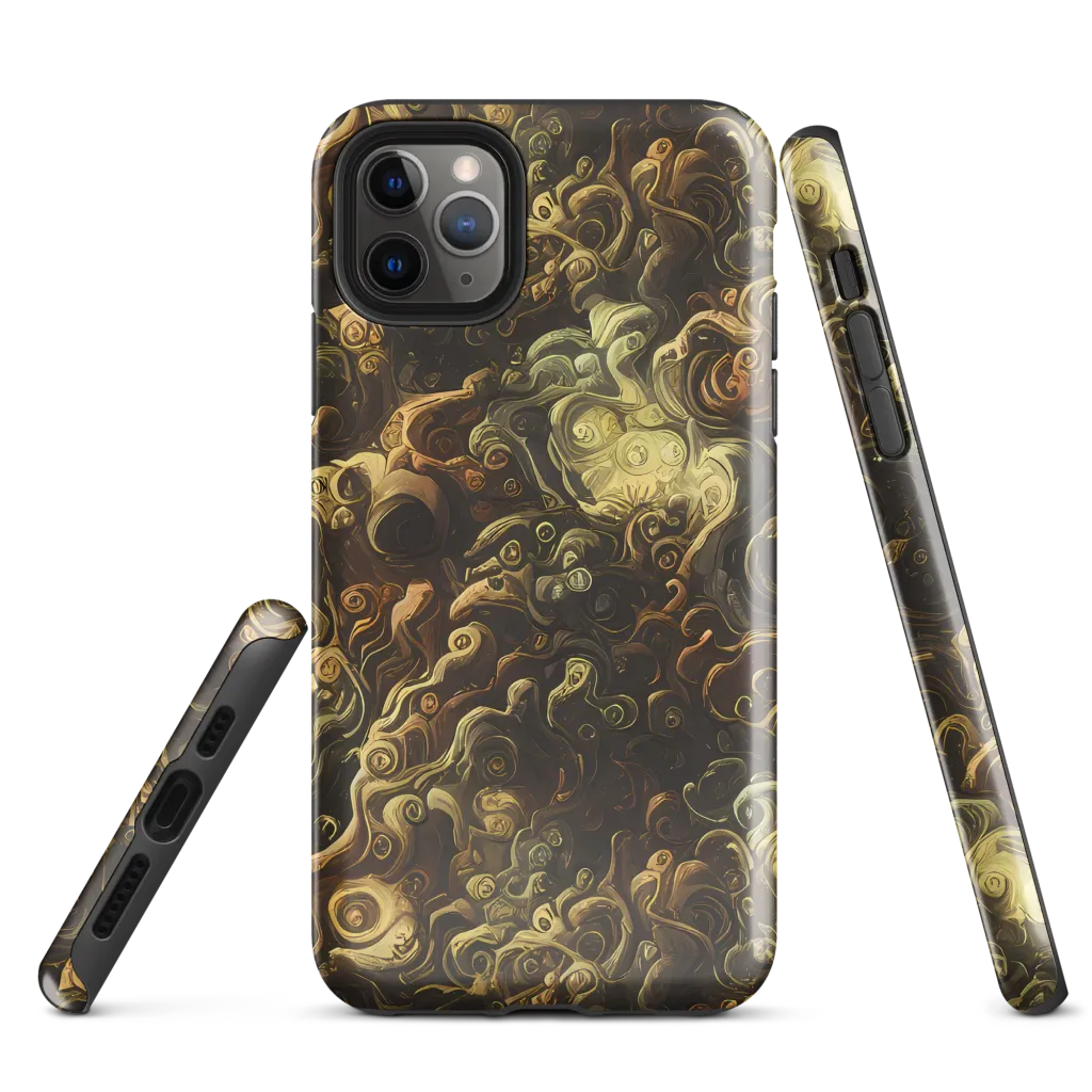 Ochre Undertow on Tough Case for iPhone® — Front