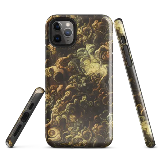 Ochre Undertow on a Tough Case for iPhone®