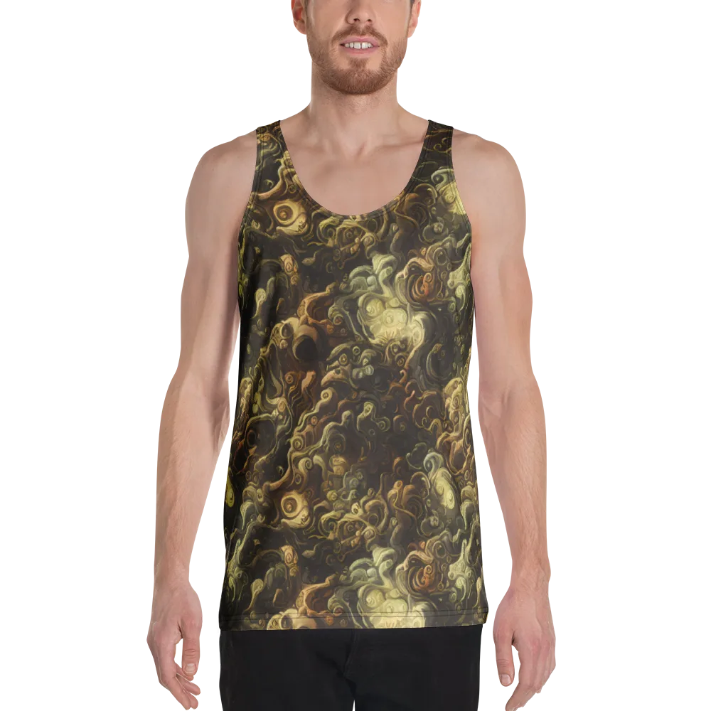 Ochre Undertow on Men's Tank Top — Front