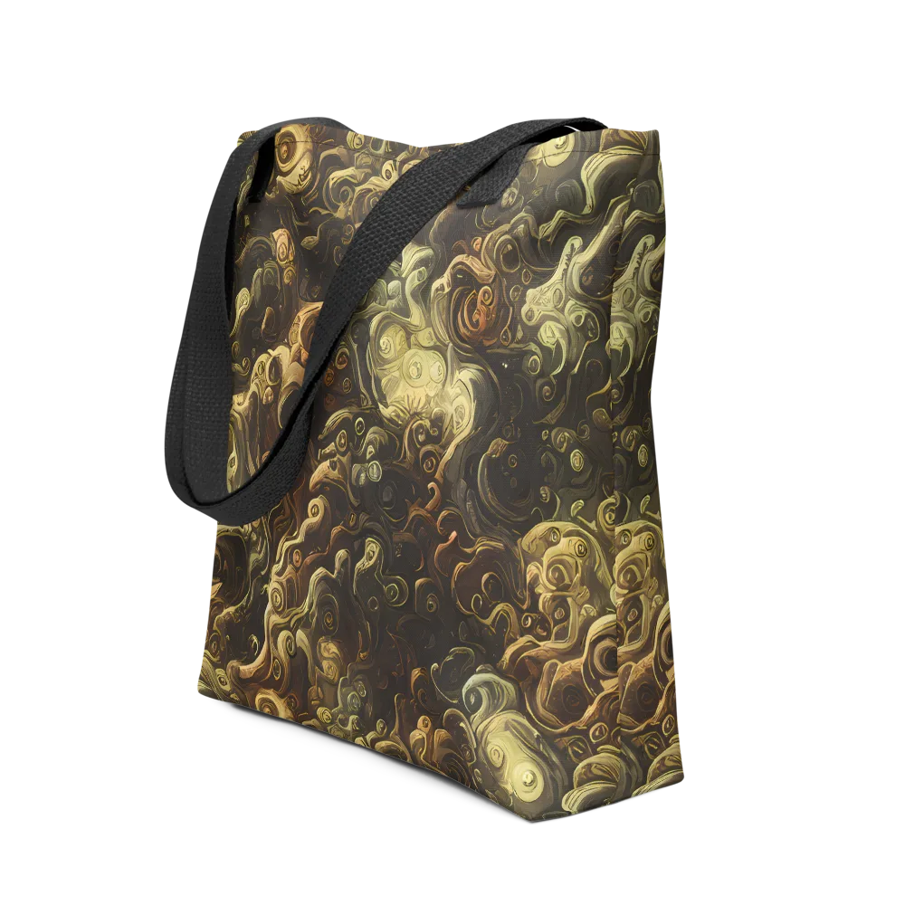 Ochre Undertow on Tote Bag — Front