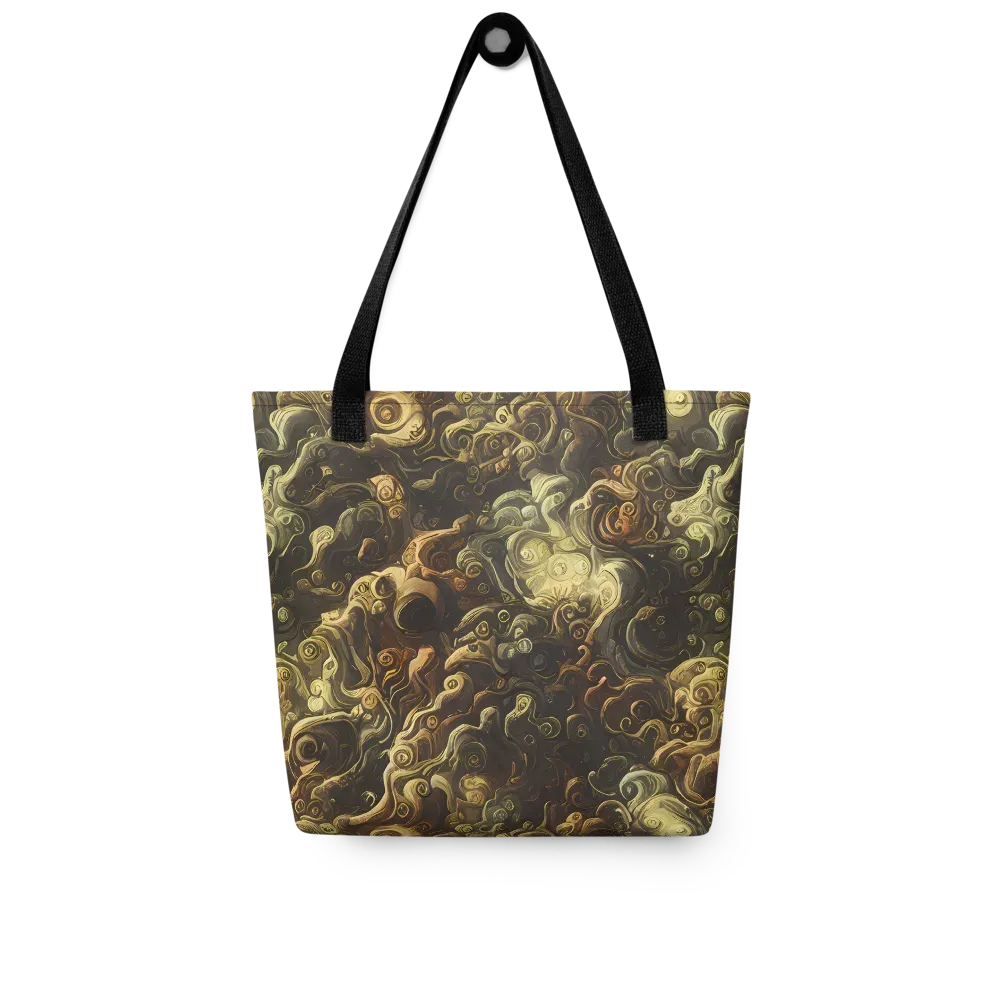Ochre Undertow on Tote Bag — Front