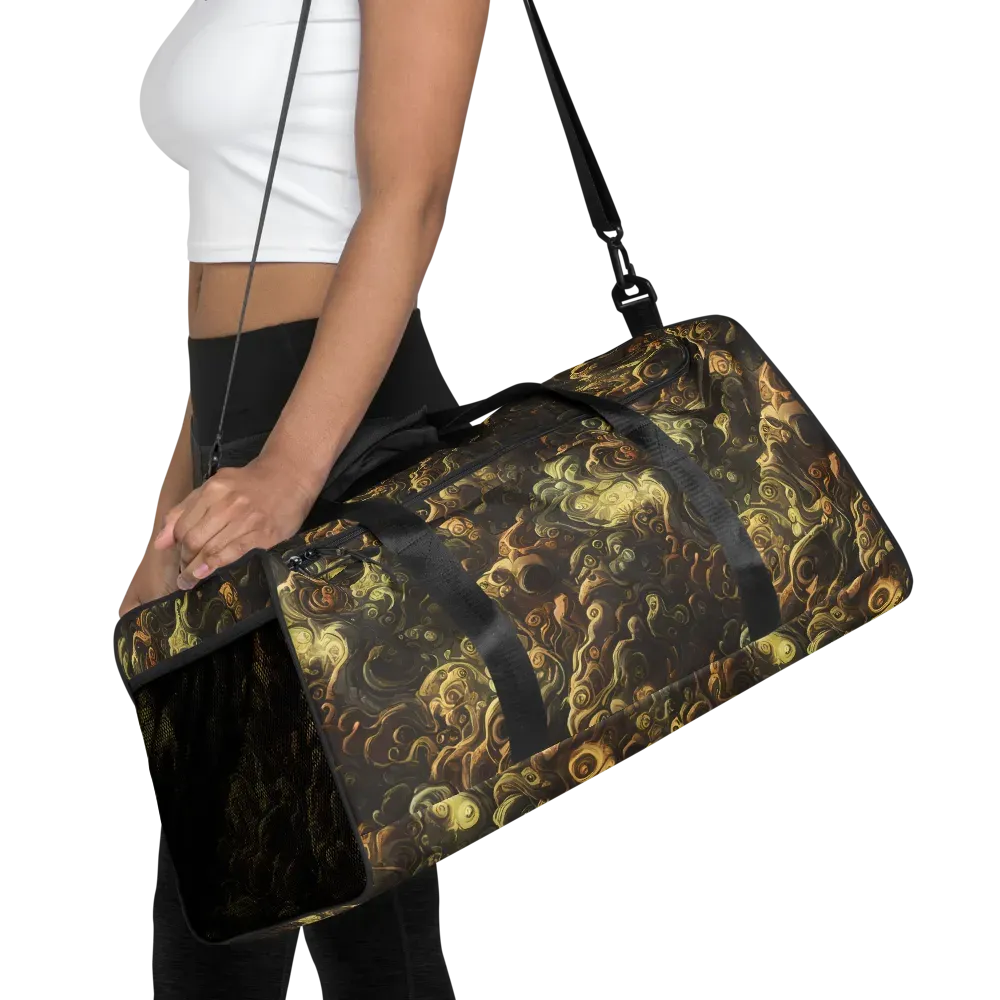 Ochre Undertow on Duffle Bag — Front