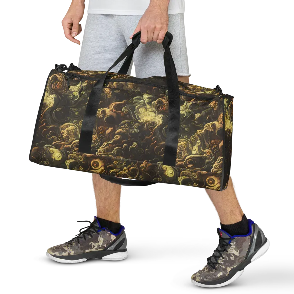 Ochre Undertow on Duffle Bag — Front