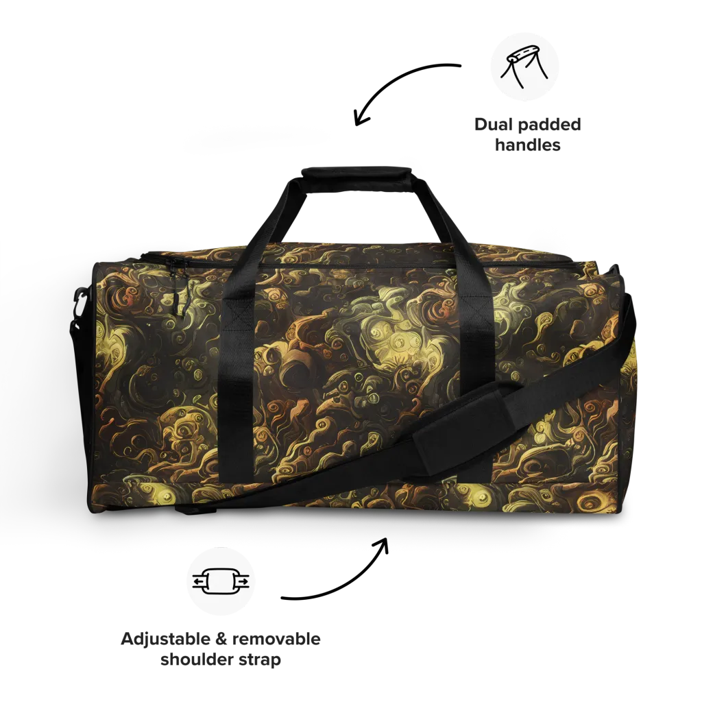 Ochre Undertow on Duffle Bag — Front