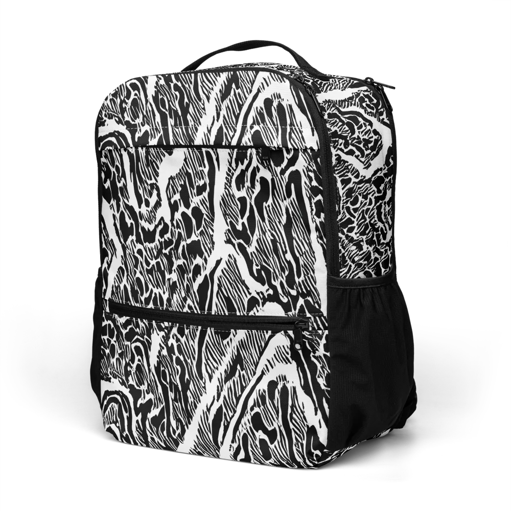 Wildstroke on Utility Backpack — Left Front