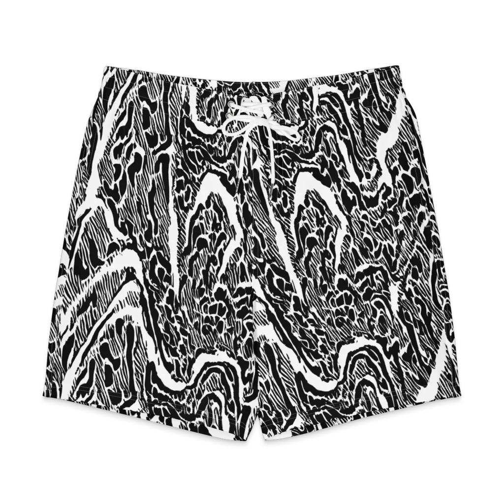 Wildstroke on Men's Board Shorts — Front