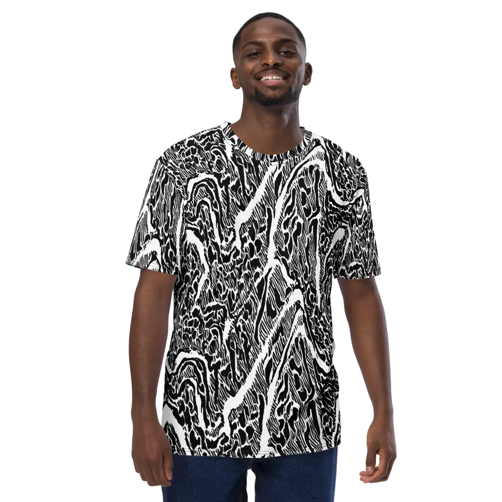 Wildstroke on Men's Crew Neck T-Shirt — Front