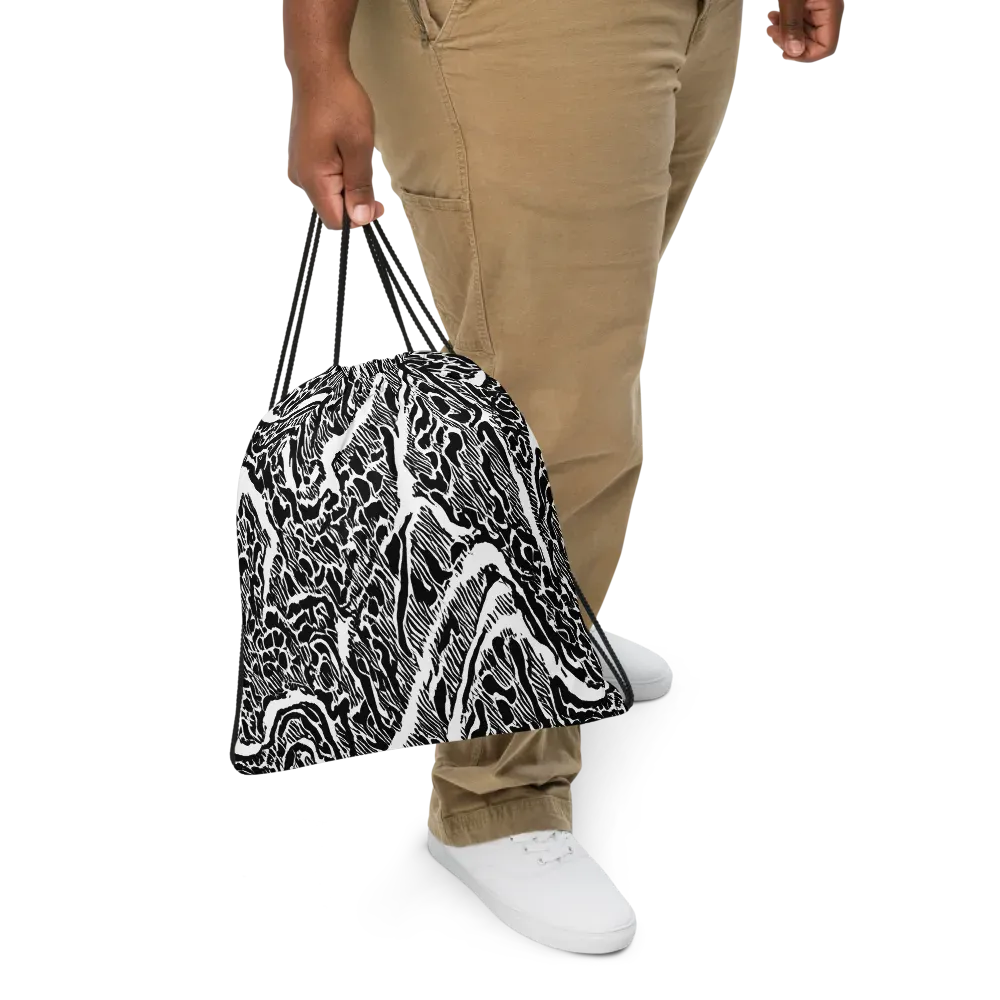 Wildstroke on Drawstring Bag — Front