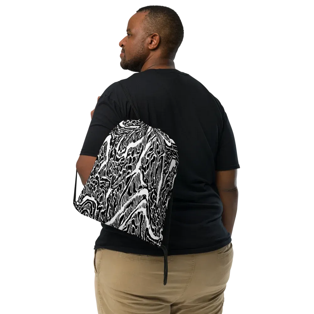 Wildstroke on Drawstring Bag — Front