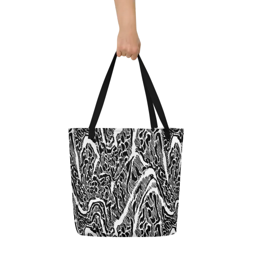 Wildstroke on a Large Tote Bag W/ Pocket