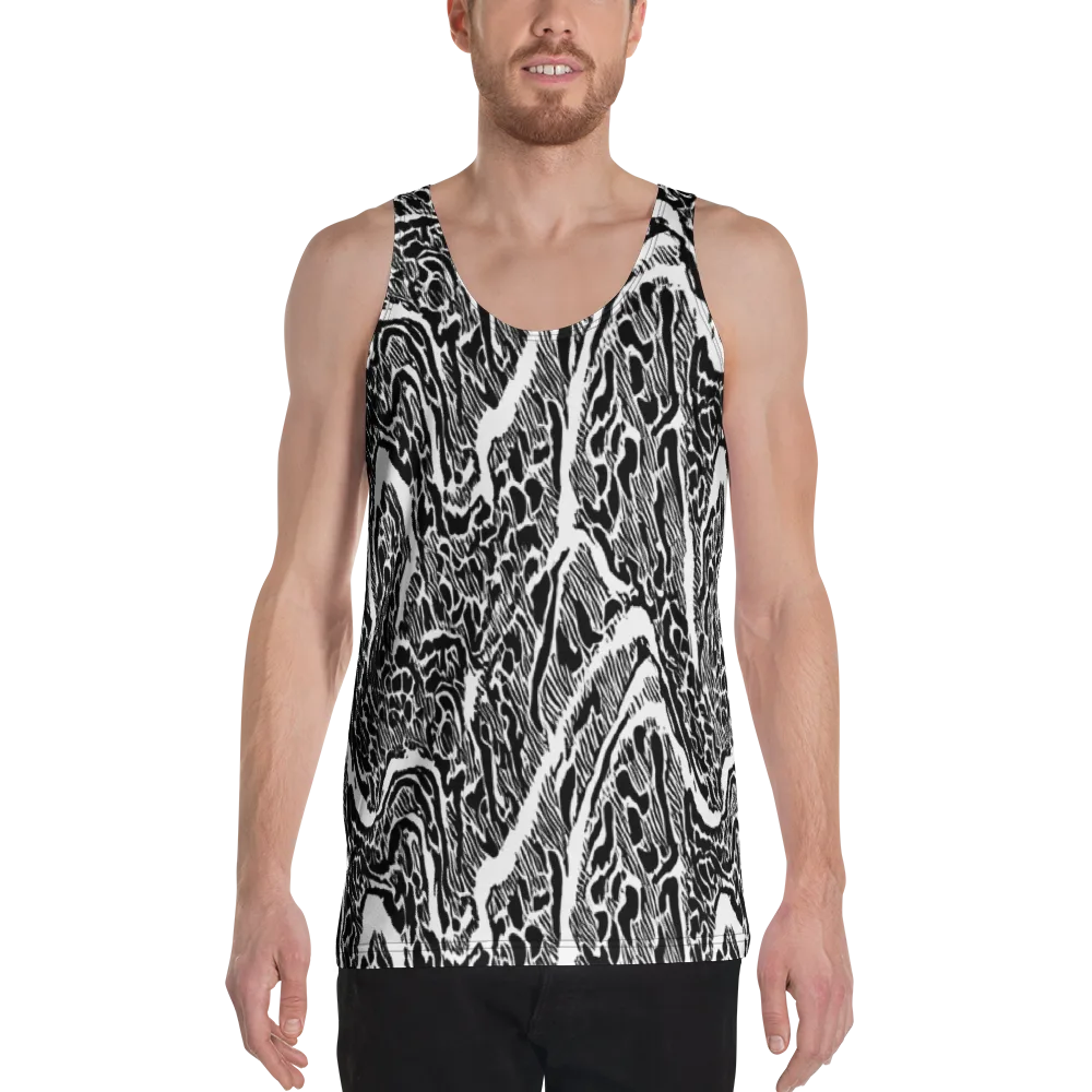 Wildstroke on Men's Tank Top — Front