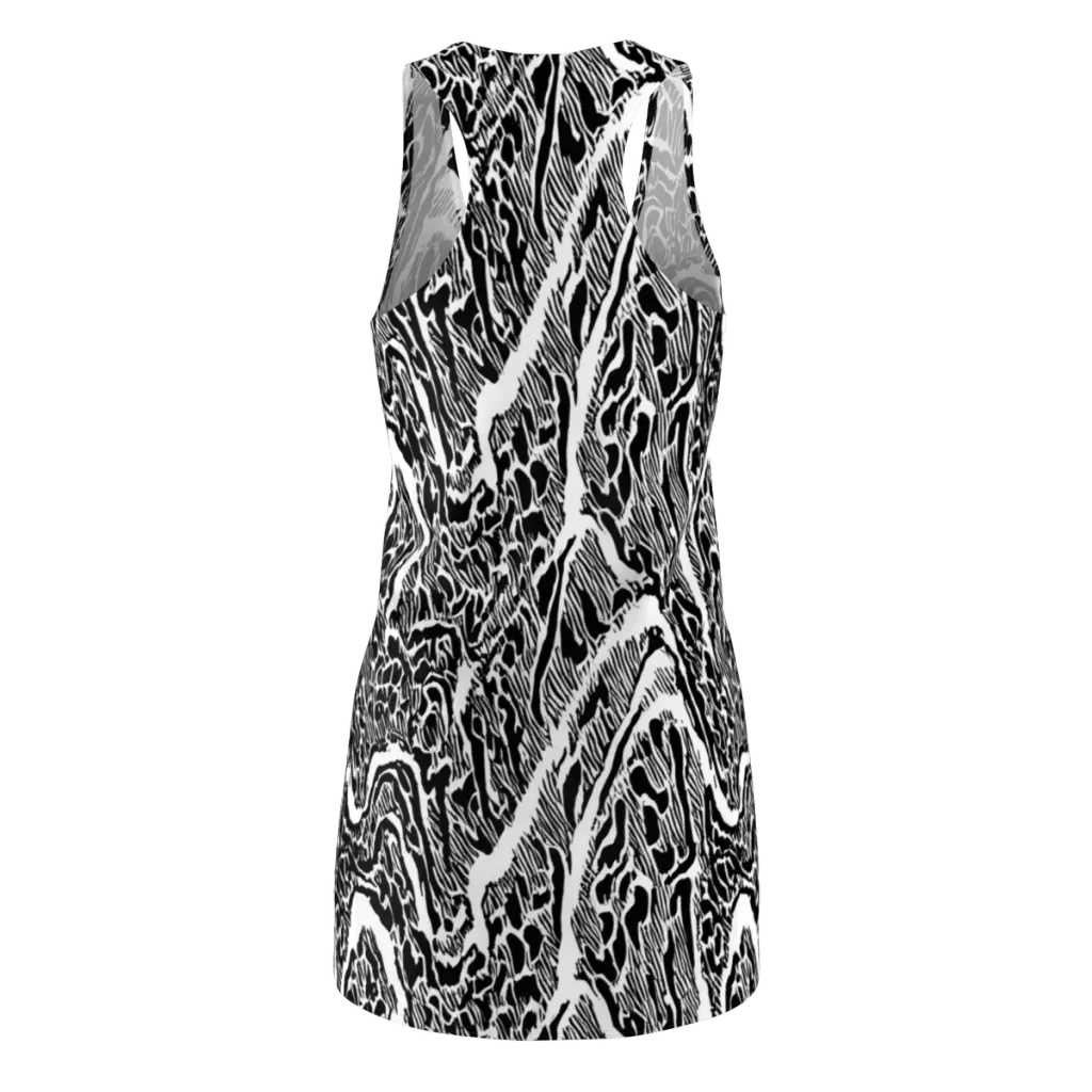 Wildstroke on Racerback Dress — Back
