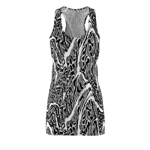 Wildstroke on a Racerback Dress