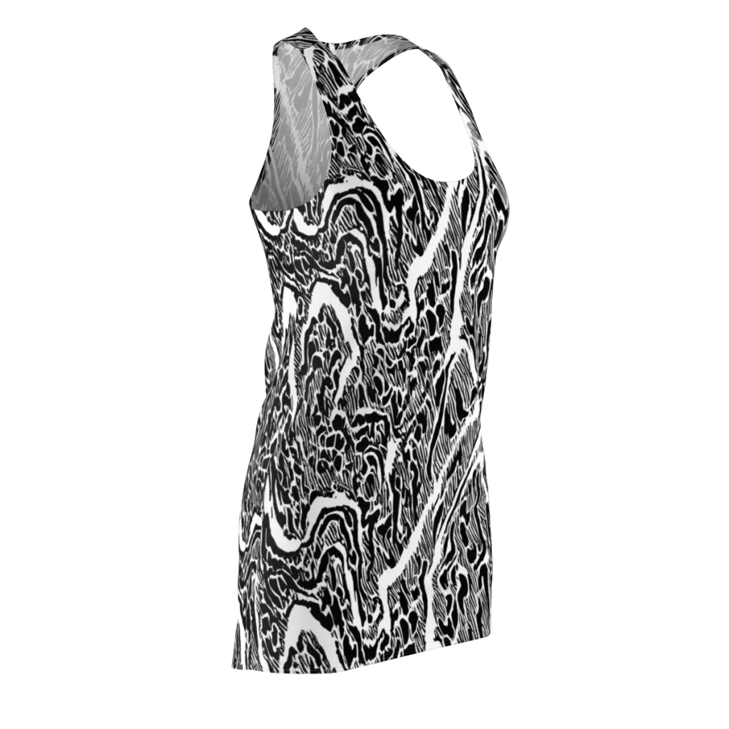 Wildstroke on Racerback Dress — Front Side
