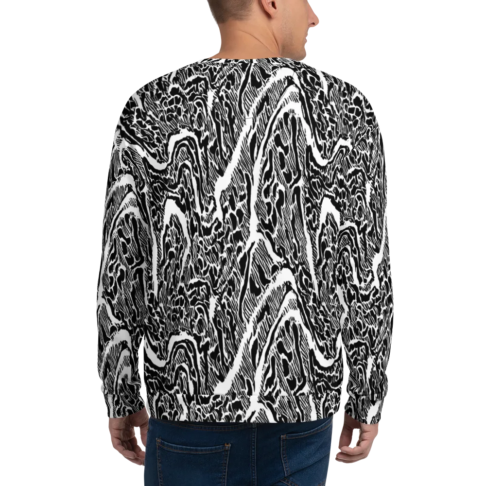 Wildstroke on Sweatshirt — Back