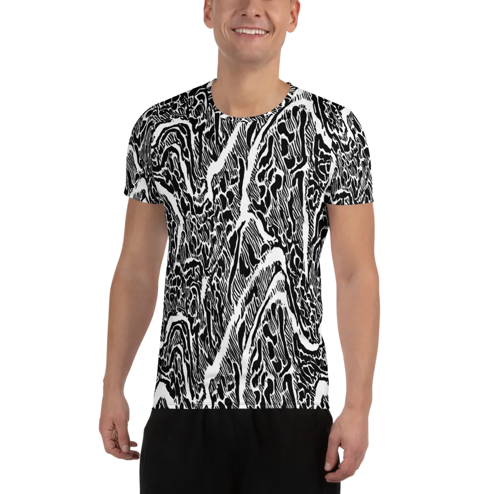 Wildstroke on Men's Athletic T-Shirt — Front