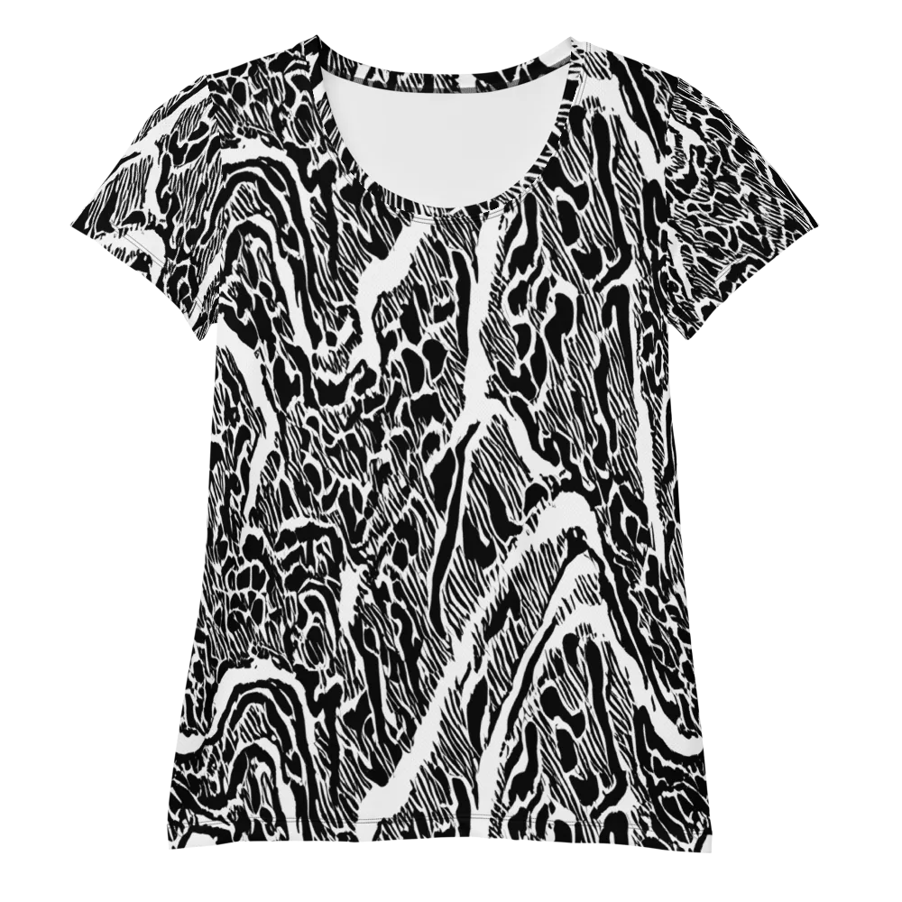 Wildstroke on Women's Athletic T-Shirt — Front