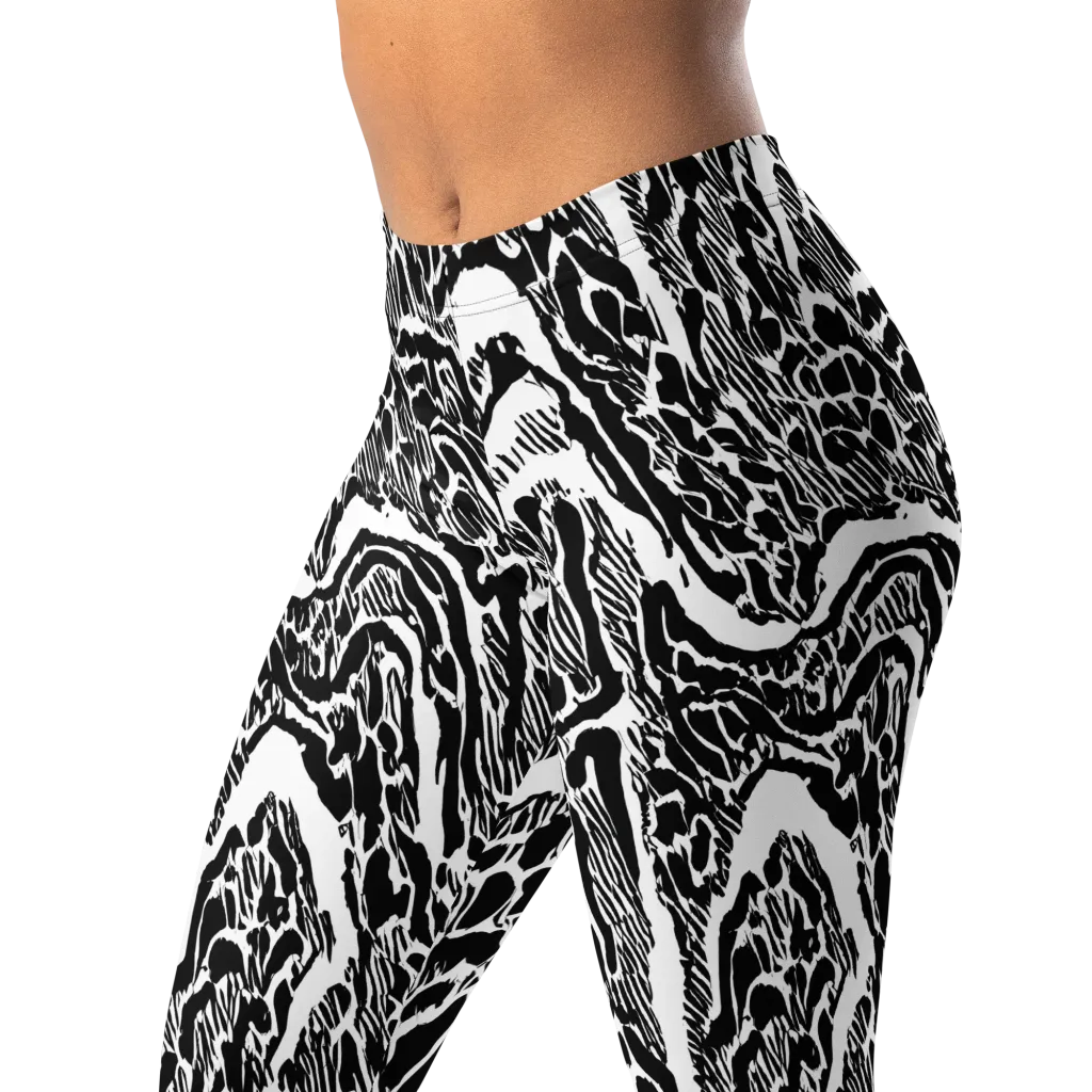 Wildstroke on Leggings — Left Front