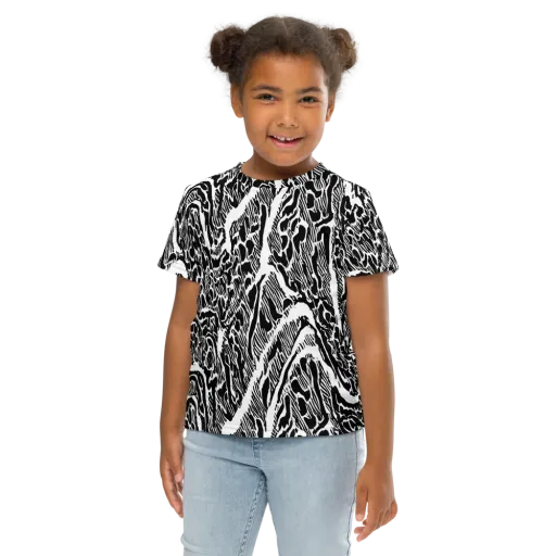 Wildstroke on a Kids Crew Neck T-Shirt