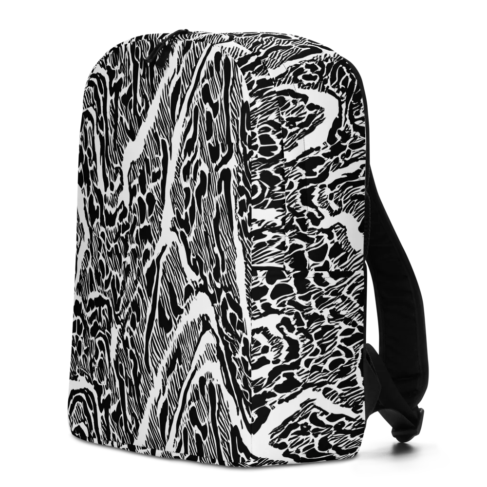 Wildstroke on Minimalist Backpack — Left